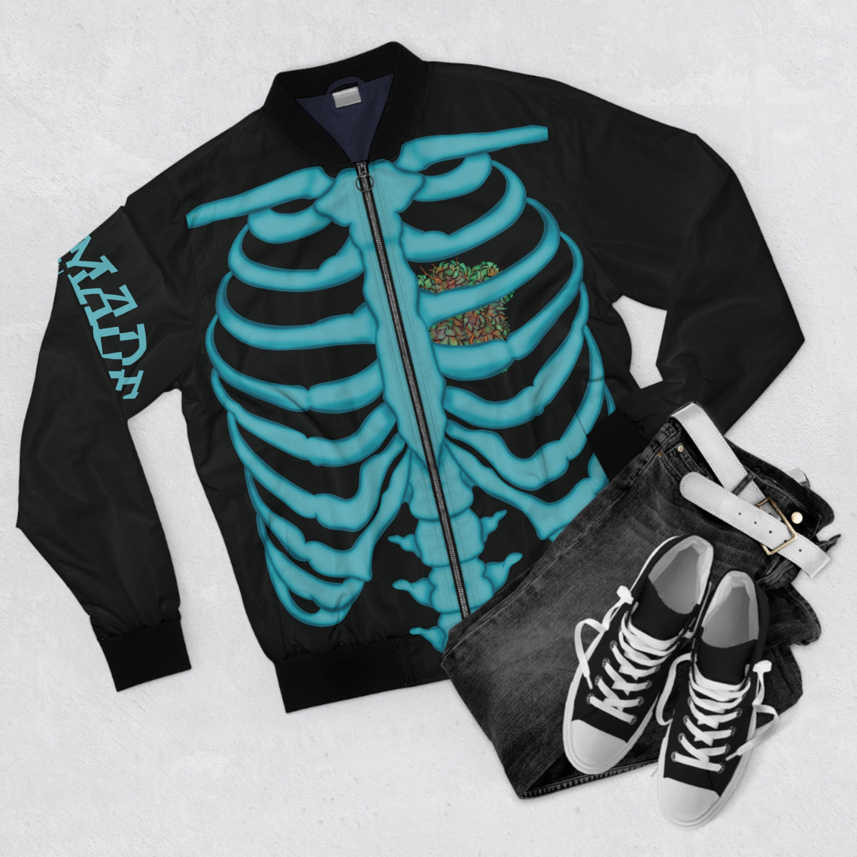 Heart Of Flower- Blue Jacket